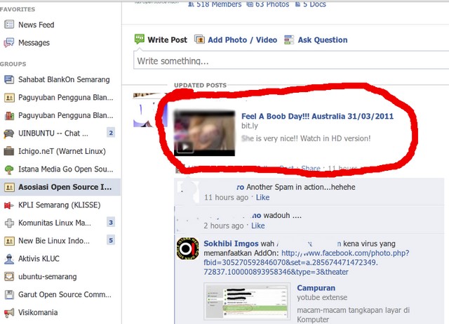 Undangan dari grup tak jelas di Facebook © 2016 rizalrvc.blogspot.com