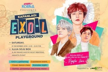 Mau Giveaway Total Jutaan Rupiah? Yuk Daftar Gathering Korea 'KAPANLAGI EXO-L PLAYGROUND' di Sini!