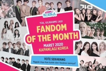 Dukung Idola Favoritmu dan Jadilah Fandom of The Month Selanjutnya!