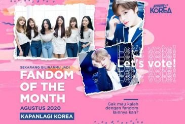 Jangan Mau Kalah, Dukung Terus Idola Kamu dan Rebut Gelar Fandom of The Month Selanjutnya