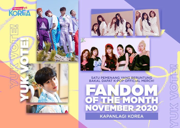 Lebih Semangat Lagi Yuk Dukung Idola Favoritmu Biar Jadi Fandom of The Month Selanjutnya