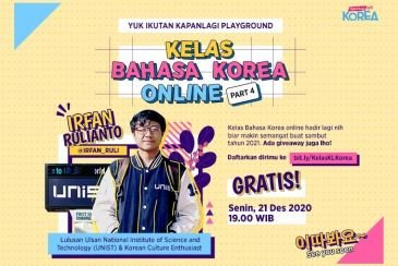 Wah, KapanLagi Kelas Bahasa Korea Online Ada Lagi! Yuk Daftar Sekarang, Gratis!