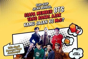 Siap-Siap Jalan Berdua, Siapa Member BTS yang Bakal Ajak Kamu Jajan ke McD?