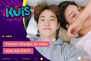 Kalau Handphone Kamu Lowbat, Pinjam Charger ke Suho atau Kai EXO?