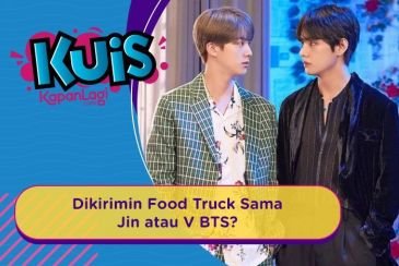 Jin atau V BTS yang Bakal Kirimin Kamu Food Truck saat Kamu Berhasil Raih Predikat Cumlaude?