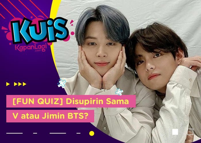 [KUIS] V atau Jimin BTS yang Siap Sedia Buat Nemenin Kamu Jalan?