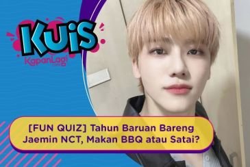 [KUIS] Rayakan Tahun Baru Bareng Jaemin NCT, Kamu Bakalan Ajak Barbeque-an atau Bakar Sate?