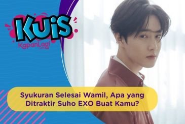 [KUIS KOREA] Syukuran Selesai Wamil, Apa yang Ditraktir Suho EXO Buat Kamu?