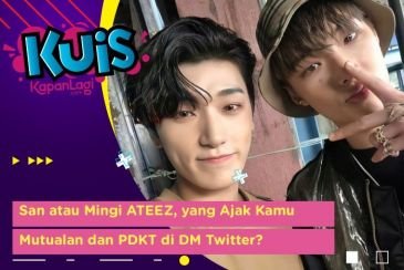 [KUIS KOREA] San atau Mingi ATEEZ, Siapa yang Ajak Kamu Mutualan Lalu PDKT di DM Twitter?