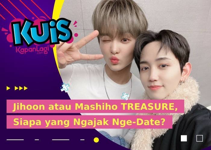 [KUIS KOREA] Jihoon atau Mashiho TREASURE, Siapa yang Ngajak Kamu Nge-Date Buat Rayakan Ulang Tahun?