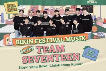 [KUIS KOREA] Bikin Festival Musik Bareng TEAM SEVENTEEN, Siapa yang Bakal Cinlok Sama Kamu?
