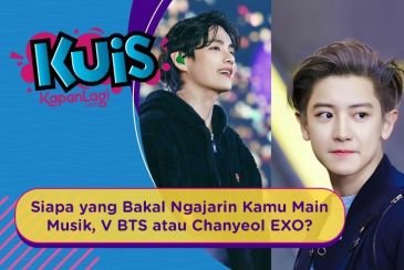 [KONTEN KOREA] V BTS atau Chanyeol EXO, Mana yang Akan Jadi Guru Musik Mu?
