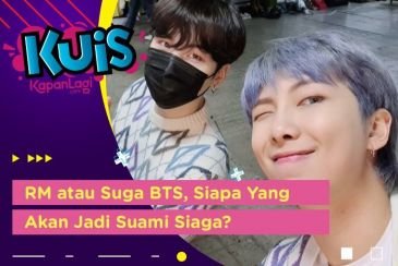 [KUIS KOREA] Dijuluki Suamiable, RM atau Suga BTS Yah Yang Akan Jadi Suami Siaga?