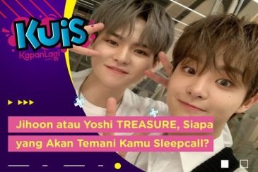 [KUIS KOREA]  Jihoon atau Yoshi Treasure, Siapa yang Bakal Temani Kamu Sleepcall Malam Ini?