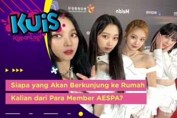 [KUIS KOREA] Siapa yang Akan Berkunjung Ke Rumah Kalian Saat Lebaran, Dari Para Member AESPA?
