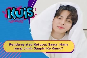 [KUIS KOREA] Pulang Kampung, Jimin BTS Bakal Nyuapin Kamu Rendang atau Ketupat Sayur Saat Lebaran?