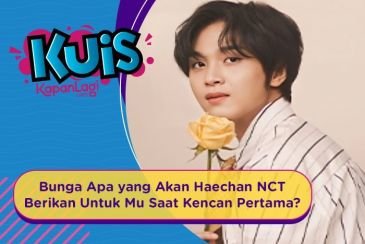[KUIS KOREA] Kencan Bareng Haechan NCT, Doi Bakal Bawakan Bunga Magnolia atau Bunga Tulip Buat Kamu?