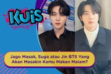 [KUIS KOREA] Duo Chef BTS, Suga atau Jin Yang Akan Masakin Kamu Makan Malam?