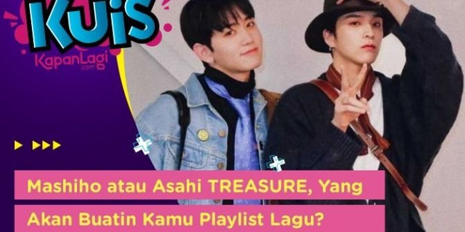 [KUIS KOREA] Mashiho atau Asahi TREASURE, Yang Akan Buatin Kamu Playlist Lagu?
