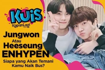 [KUIS KOREA]  Jungwon atau Heeseung ENHYPEN, Siapa yang Akan Temani Kamu Liburan Naik Bus?