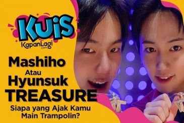 [KUIS KOREA] Mashiho atau Hyunsuk TREASURE, Siapa yang Akan Betah Main Trampolin Sama Kamu?