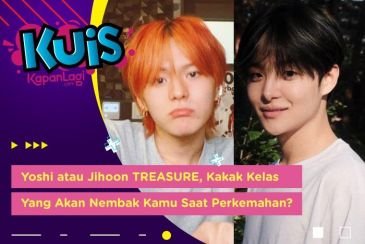 [KUIS KOREA] Yoshi atau Jihoon TREASURE, Kakak Kelas Yang Akan Nembak Kamu Saat Perkemahan?