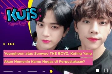 [KUIS KOREA] Younghoon atau Sunwoo THE BOYZ, Kating Yang Akan Nemenin Kamu Nugas di Perpustakaan?