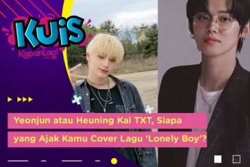 [KUIS KOREA] Yeonjun atau Heuning Kai TXT, Siapa yang Bakal Ajak Kamu Cover Lagu 'Lonely Boy'?