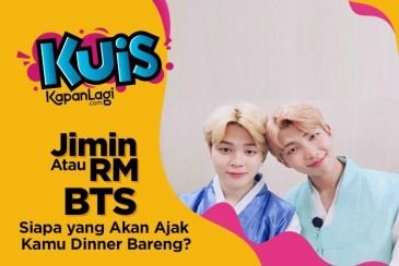 [KUIS KOREA] Jimin atau RM BTS, Siapa Gebetan yang Paling Suka Ajak Kamu Dinner Bareng?