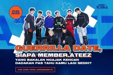 [KUIS KOREA] Guerrilla Date, Siapa Member ATEEZ yang Bakalan Ngajak Kencan Dadakan Pas Kamu Sedih?