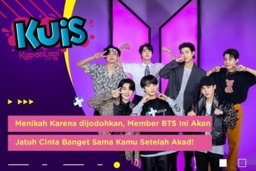 [KUIS KOREA] Nikah Karena dijodohin, Member BTS Ini Akan Jatuh Cinta Banget Sama Kamu Setelah Sah!!