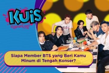 [KUIS KOREA] Kamu Kehausan di Konser BTS, Siapa Member yang Akan Peka dan Beri Kamu Minum?