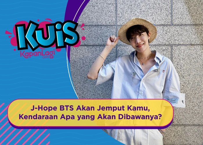 [KUIS KOREA] J-Hope BTS Akan Jemput Kamu, Apa Kendaraan yang Akan Dibawanya?