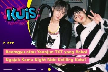 [KUIS KOREA] Beomgyu atau Yeonjun TXT yang Bakal Ajak Kamu Night Ride Keliling Kota?