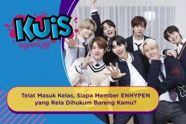 [KUIS KOREA] Telat Masuk Kelas, Siapa Member ENHYPEN yang Rela Dihukum Bareng Kamu?