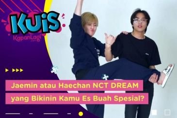 [KUIS KOREA] Buka Puasa Bertiga, Jaemin atau Haechan NCT DREAM yang Bikinin Kamu Es Buah Spesial?