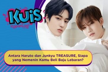 [KUIS KOREA] Antara Haruto dan Junkyu TREASURE, Siapa yang Nemenin Kamu Beli Baju Lebaran?