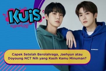 [KUIS KOREA] Capek Setelah Berolahraga, Jaehyun atau Doyoung NCT Nih yang Kasih Kamu Minuman?