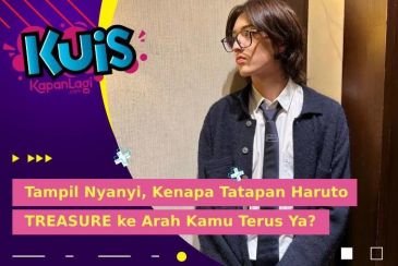 [KUIS KOREA] Tampil Nyanyi, Kenapa Tatapan Haruto TREASURE ke Arah Kamu Terus Ya?