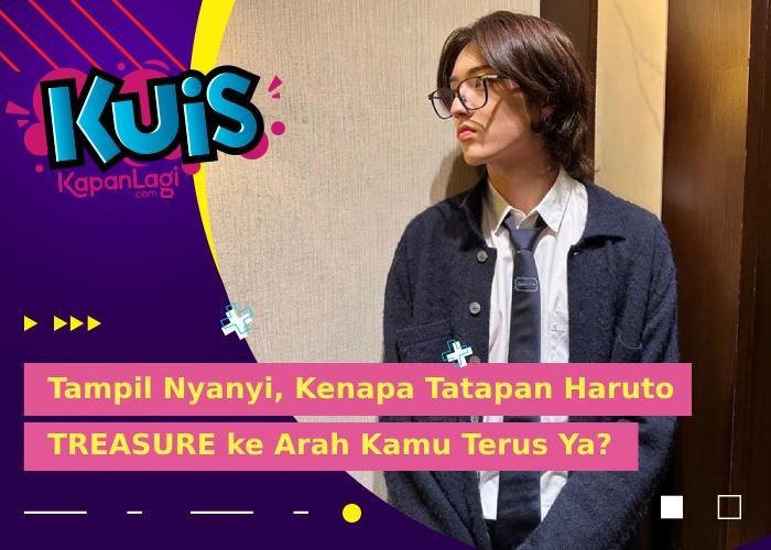 [KUIS KOREA] Tampil Nyanyi, Kenapa Tatapan Haruto TREASURE ke Arah Kamu Terus Ya?