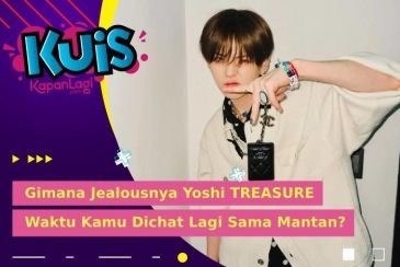 [KUIS KOREA] Gimana Jealousnya Yoshi TREASURE Waktu Kamu Dichat Lagi Sama Mantan?