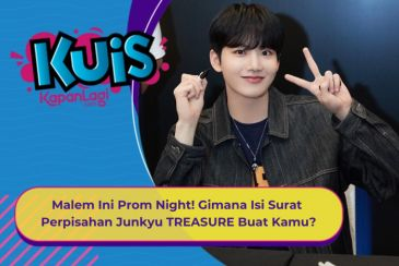 [KUIS KOREA] Malam Ini Prom Night! Gimana Isi Surat Perpisahan Junkyu TREASURE Buat Kamu?