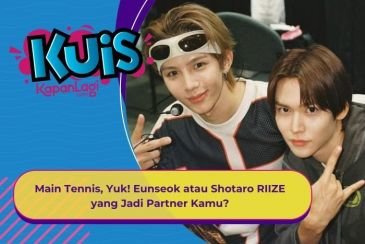 [KUIS KOREA] Main Tennis, Yuk! Eunseok atau Shotaro RIIZE yang Jadi Partner Kamu?