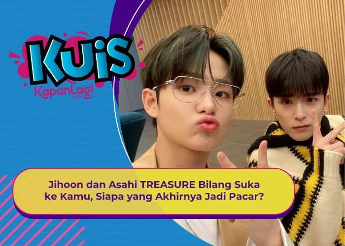 [KUIS KOREA] Jihoon dan Asahi TREASURE Bilang Suka ke Kamu, Siapa yang Akhirnya Jadi Pacar?