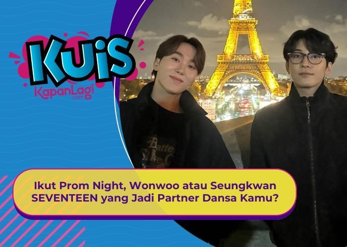 [KUIS KOREA] Ikut Prom Night, Wonwoo atau Seungkwan SEVENTEEN yang Jadi Partner Dansa Kamu?