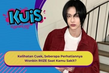 [KUIS KOREA] Kelihatan Cuek, Seberapa Perhatiannya Wonbin RIIZE Saat Kamu Sakit?