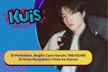 [KUIS KOREA] Si Perhatian, Begini Cara Haruto TREASURE Si Aries Nunjukkin Cinta ke Kamu!