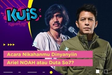 Duta Sheila on 7 atau Ariel NOAH, Siapa yang Kira-kira Bakal Nyanyi di Acara Pernikahanmu Nanti?