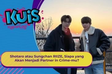 [KUIS KOREA] Shotaro atau Sungchan RIIZE, Siapa yang Akan Menjadi Partner in Crime-mu?