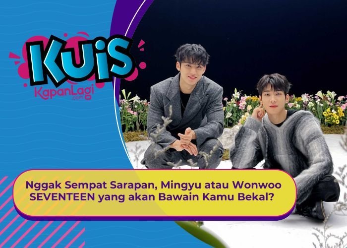 [KUIS KOREA] Nggak Sempat Sarapan, Mingyu atau Wonwoo SEVENTEEN yang Akan Bawain Kamu Bekal?